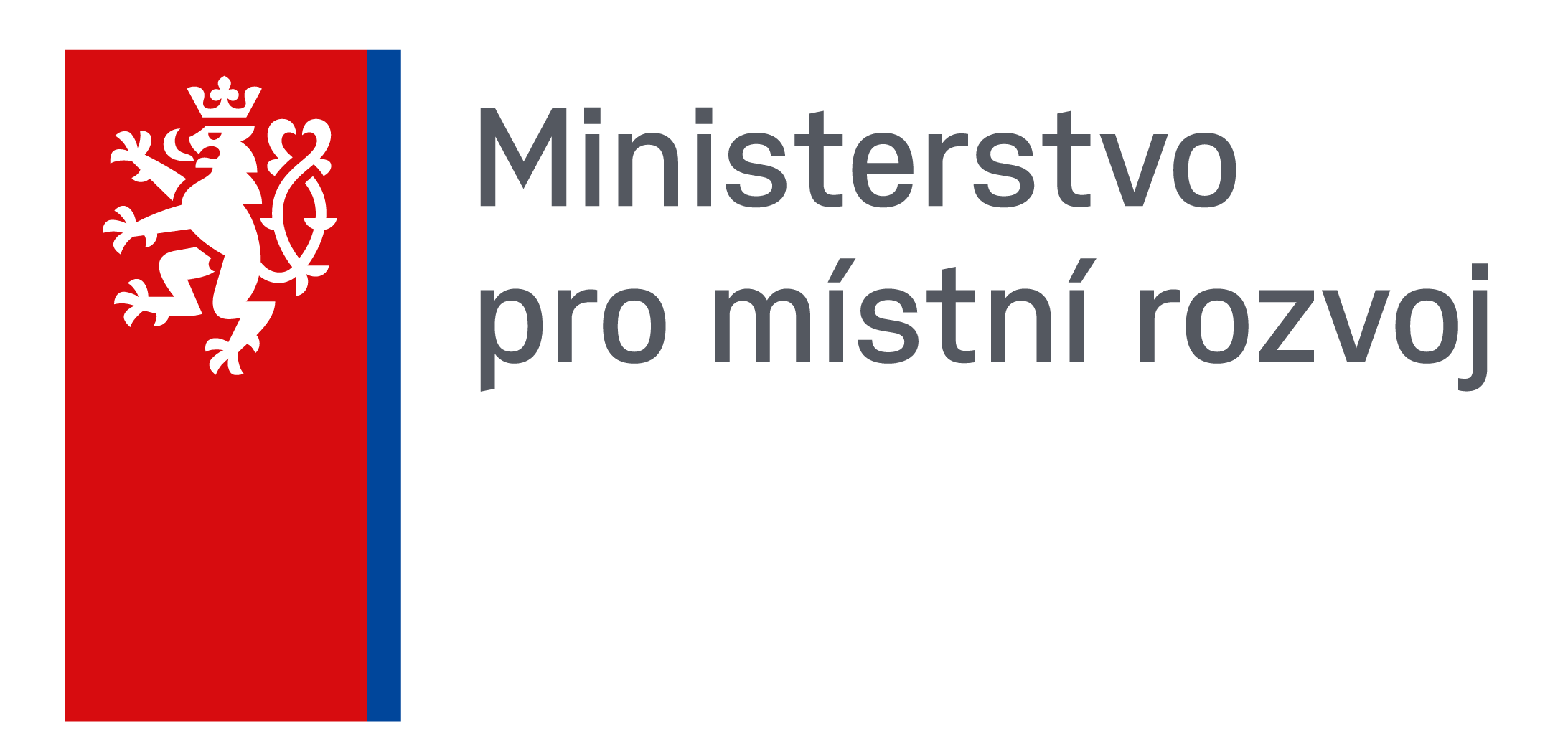 Logo Ministerstva pro místní rozvoj